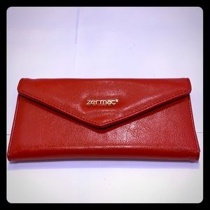 NWOT ZERMAT Trifold Red/ Fuschia Women Wallet